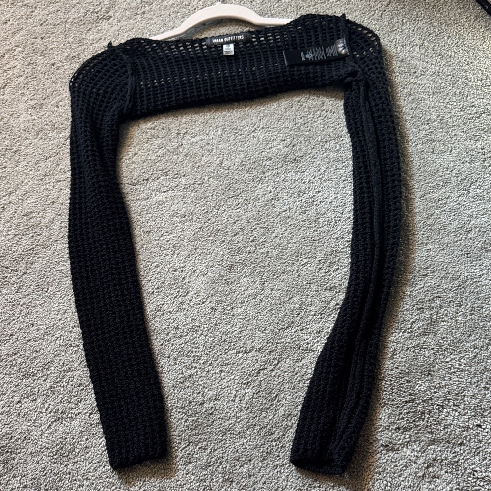 Urban Outfitters Black Knit Shrug